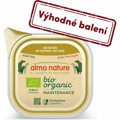 Almo Nature Daily Menu Adult Dog Bio krůtí 32 x 100 g