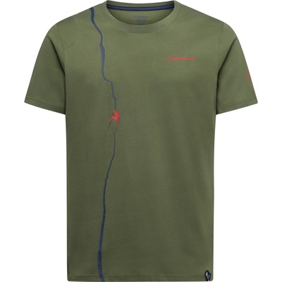 La Sportiva Мъжка тениска La sportiva Route T-shirt - Cypress / Night Sky (216-3674-0711)