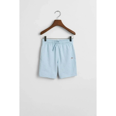 GANT SHIELD COTTON SLUB shorts CALMING blue
