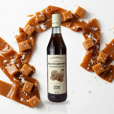 ODK OrsaDrinks Sirup Slaný Karamel 750 ml