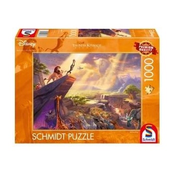 Schmidt Spiele Thomas Kinkade Studios: Disney Dreams Collection - König der Löwen (1000 Teile)