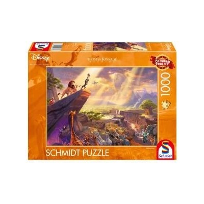 Schmidt Spiele Thomas Kinkade Studios: Disney Dreams Collection - König der Löwen (1000 Teile)