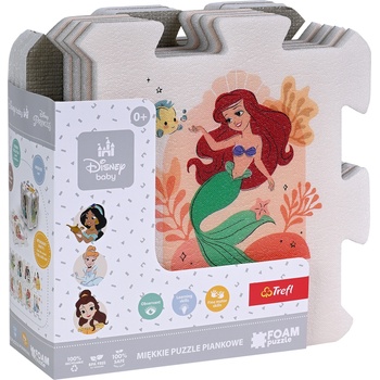 Trefl Бебешки пъзел за под Trefl от 8 части - Принцесите на Дисни (61605)