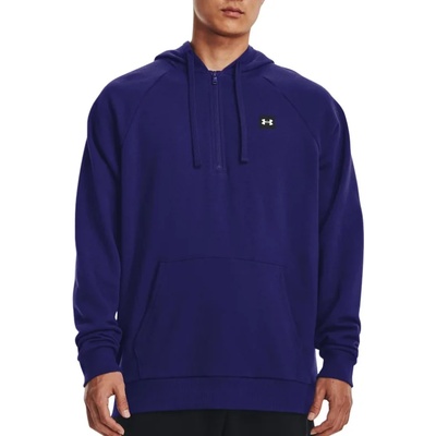 Under Armour Суитшърт с качулка Under Armour UA Rival Fleece 1/2 Zip HD-BLU 1373371-468 Размер M