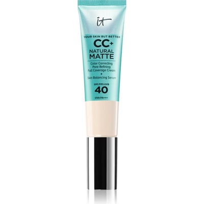 IT Cosmetics Your Skin But Better CC+ Natural Matte CC крем за матиране SPF 40 Fair Ivory 32ml