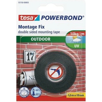 Tesa Powerband Lepiaca páska obojstranná do exteriéru 19 mm x 1,5 m