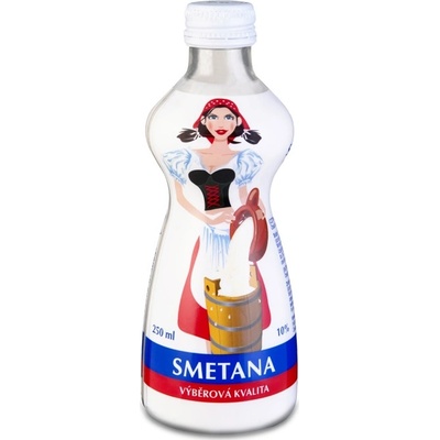 Bohemilk Smetana výběrová kvalita 10% 250 ml – Zboží Dáma