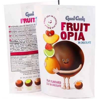 Grand Candy Fruit Opia Ovocné želé se sušeným ovocem 60 g