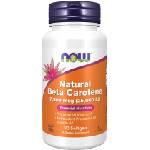 NOW Natural Beta Carotene, 7500 mсg, 90 капсули, Now