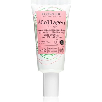 FLOSLEK Fito Collagen дневен и нощен крем против бръчки за контура около очите и устните 30ml