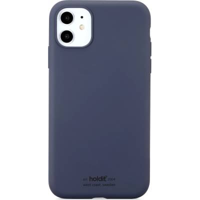 Holdit Гръб Holdit Silicone Case за iPhone 11 - Син