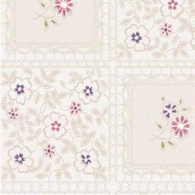 Obrus PVC 3581421, metráž, 20 m x 140 cm, čipkový vzor s výšivkou, IMPOL TRADE