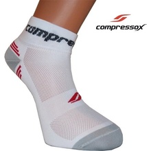 Compressox CSX BIKE funkční ponožky bílá