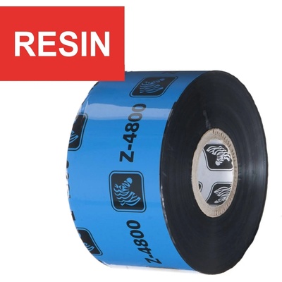 Zebra Термотрансферна лента Zebra 4800 89mm x 450m, черен, OUT (04800BK08945)