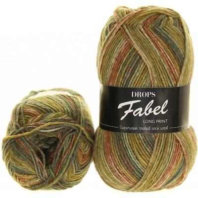Drops Fabel long print 650