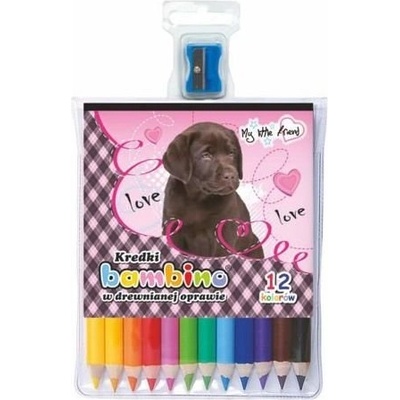 St. Majewski Моливи St. Majewski My little friend с острилка, 12 цвята