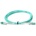 Conneu LC-LC, мултимод OM3, 2 мм, 1м. Аква (CNFJ-LCLCOM3UBAQ2mm-1)