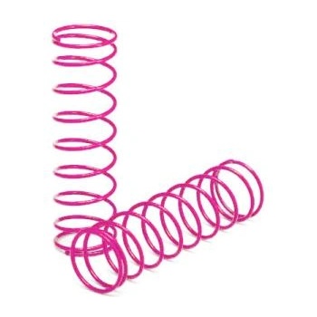 Traxxas пружина заден амортисьор розова (2)