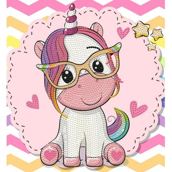 Diamond dotz Сладък еднорог - диамантен гоблен dd3.035