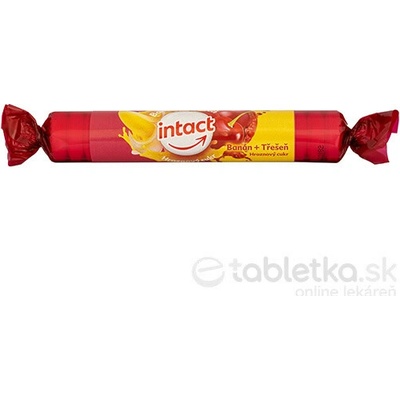 INTACT Hroznový cukor čerešne banán 40 g
