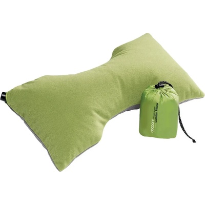 Cocoon Възглавница за пътуване Cocoon Ultralight Lumbar Support Pillow Pillow - Wasabi / Grey - размер 42x21x11 cm (557-0269-0211)