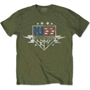 Kiss Army Lightning Military Green M Риза (KISSTS25MMG02)