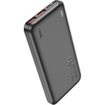 hoco. J101 аварийно зарядно устройство с 2 USB+Type-C+microUSB порта, 10000mAh, LED индикатор, ЧЕРНО J101_B (J101_B)