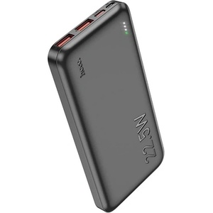 hoco. J101 аварийно зарядно устройство с 2 USB+Type-C+microUSB порта, 10000mAh, LED индикатор, ЧЕРНО J101_B (J101_B)