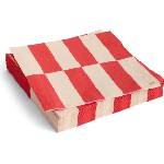 Hay Pattern Салфетки 33 x 33 см червено-кремаво каре, 20 бр (AE732-E139-AN87)