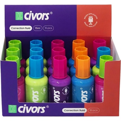 Коректор ацетонов с четка Civors-8149 15мл