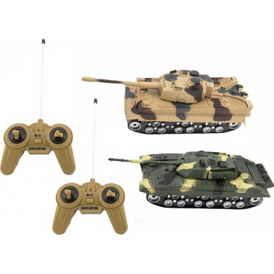 IQ models RC Battle MILITARY War Tank TIGER I & TYPE 99 Main RC_369-23 RTR 1:32