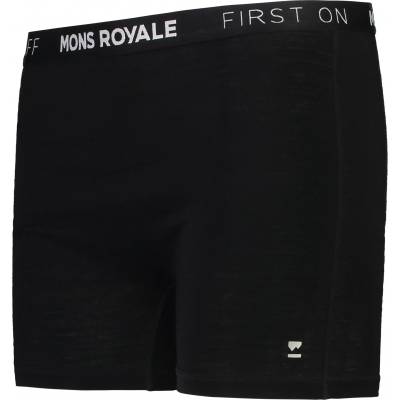 Mons Royale Дамско мериносово термобельо Mons Royale Women's Hannah Hot Pant Merino base layer - Black / Black (115-0949-0613)