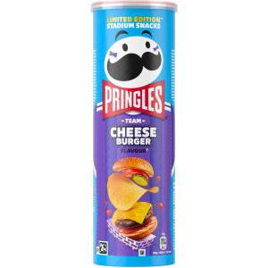 Pringles Чипс с вкус на чийзбургер 165 г