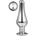 DreamToys Gleaming Love Pleasure Plug Silver Large