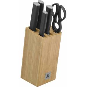 WMF Комплект ножове kineo, комплект от 6 бр. , с блок, wmf (wm1882209992)