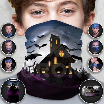 Euroko Detská multifunkčná šatka halloween 9281
