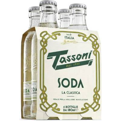 Tassoni Soda 4 x 180ml