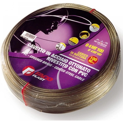 AB LINE 20154FC rolka oceľová šnúra 4mm 50 m