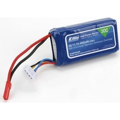E-Flite LiPol 11.1 V 450 mAh 3čl 30C JST