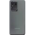 Samsung G988 Galaxy S20 Ultra, капак за батерия, космическо сиво (Service Pack) (GH82-22217B)