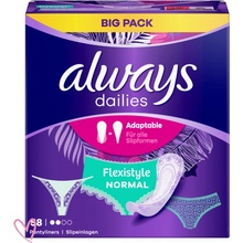 Always Dailies Fresh & Protect Flexistyle Normal Intimky 58 ks