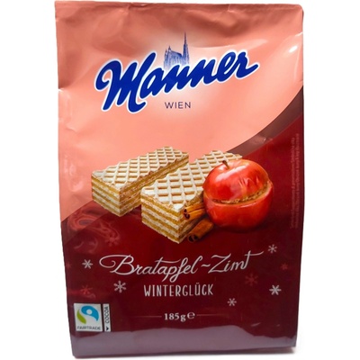 Manner Winter Glück Pečené jablko se skořicí 185 g – Zbozi.Blesk.cz