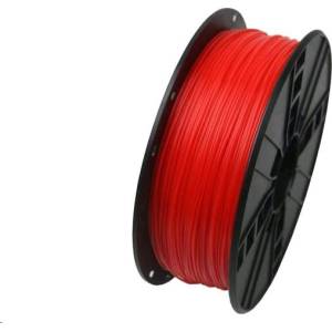 Gembird 3DP-PLA1.75-01-FR, 3D нишка, PLA, 1, 75 мм, 1000 г, флуоресцентен, Червен (Red) (3DP-PLA1.75-01-FR)