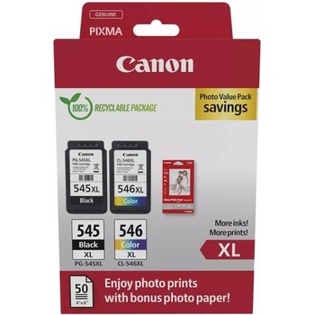 Canon Промо комплект консумативи, Canon PG-545XL/CL-546XL PVP (8286B011AA)