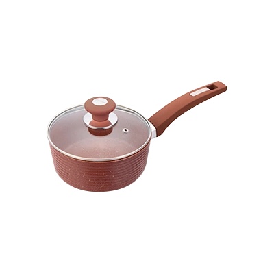 Eco ЕКО-Касерола с капак 18 см с керамично мраморно покритие Керемида hx-s7pc18lb (018487)