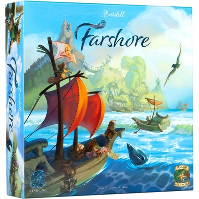 Starling Games Настолна игра Everdell: Farshore - Семейна