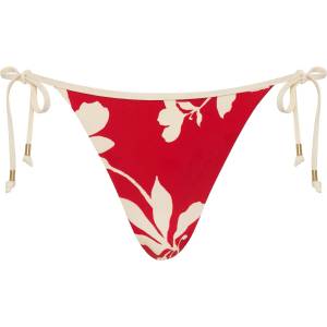 Seafolly Дамско бикини долнище Seafolly Mayflower Hipster Tie Side Bikini bottom - Cosmo Red - размер 44 (EU) (150-6641-0117)