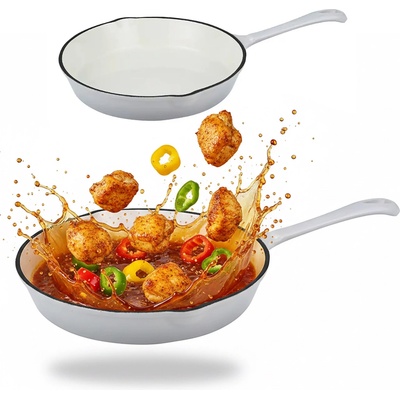Kinghoff Tradiční pánev Fry Pan smaltovaná 26 cm