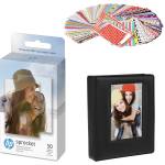 HP Sprocket 2.3x3.4 Zoll Zink Sticker Fotopapier (50 Blatt) - AMZHPIZ2X3K150 (AMZHPIZ2X3K150)