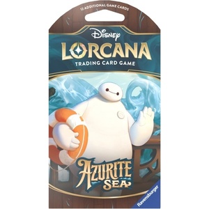 Ravensburger Disney Lorcana TCG: Azurite Sea Sleeved Booster (11098430) - ozone